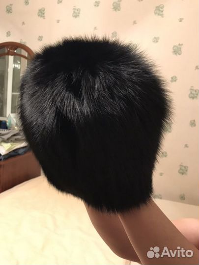 Шапка песец