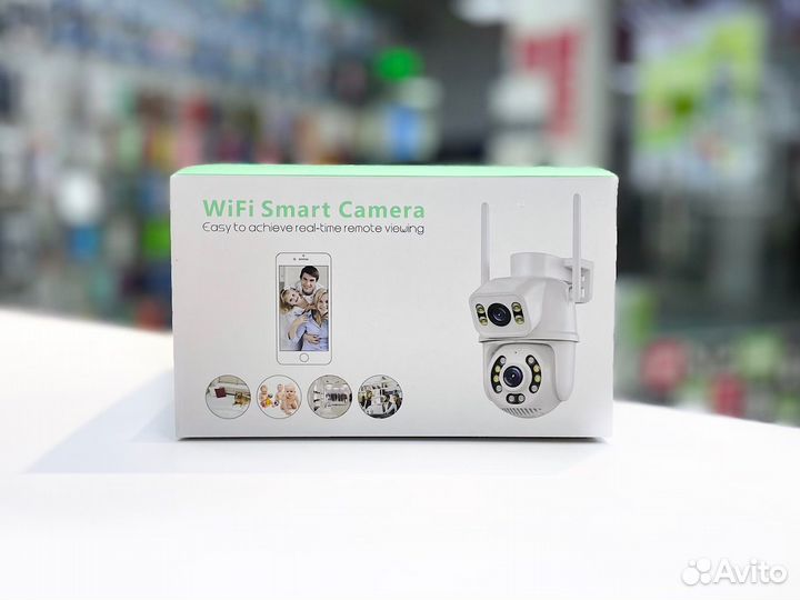 Уличная поворотная WiFi камера