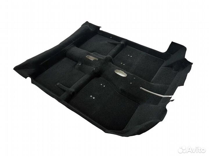 Цельный 4х слойный ковёр с шумоизоляций Приора