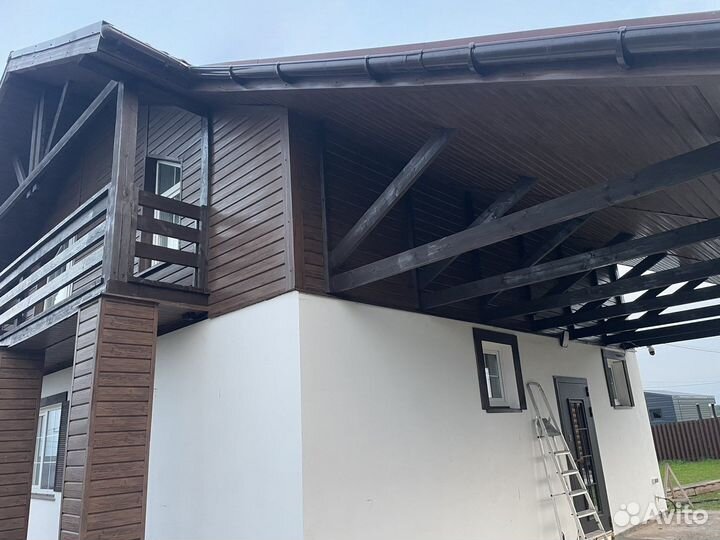 Обшивка домов сайдингом