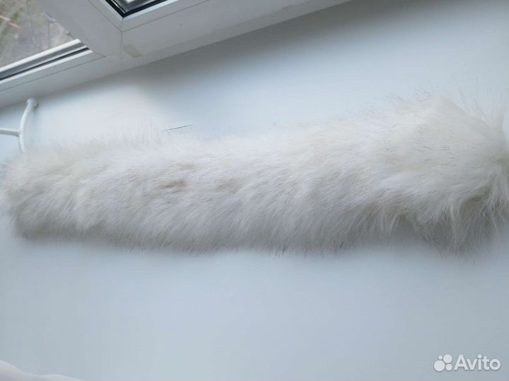 Мех от капюшона искусственный