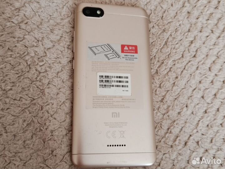 Xiaomi Redmi 6A, 2/16 ГБ