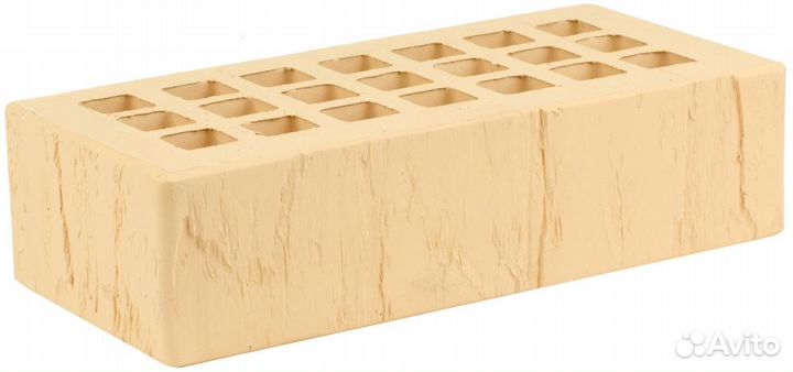 Лицевой кирпич белый