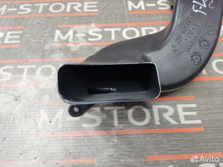 Воздуховод печки передний левый Mercedes-Benz