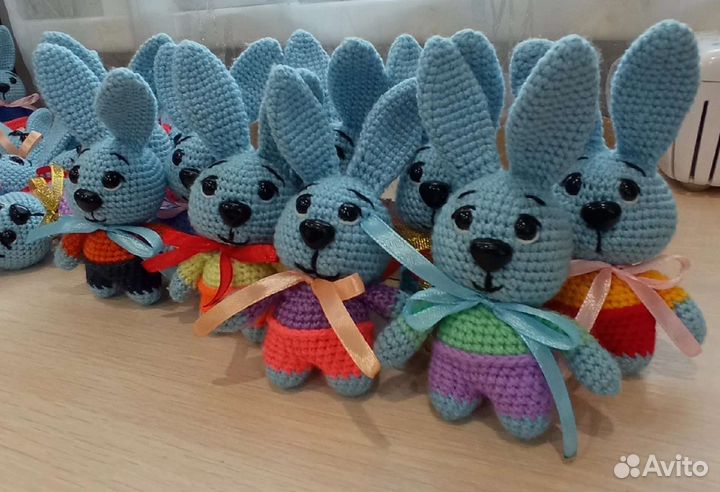 Вязанные игрушки крючком