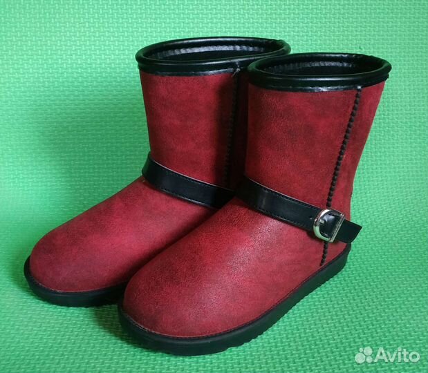 Резиновые сапожки (угги) 35р