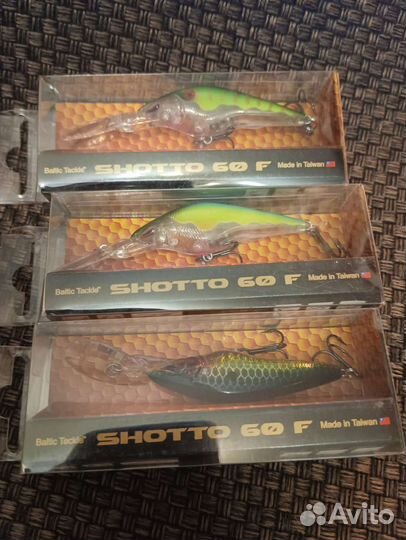 Воблер Shotto 60F