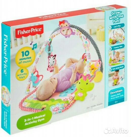 Развивающий коврик fisher price