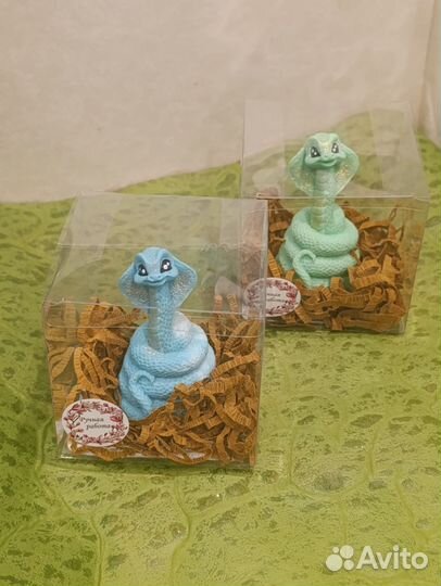 Символ года. Змея из мыла