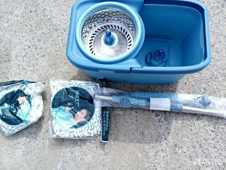 Швабра с ведром и отжимом