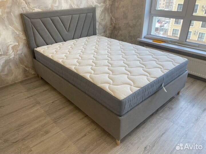 Кровать новая односпальная двуспальная мягкая