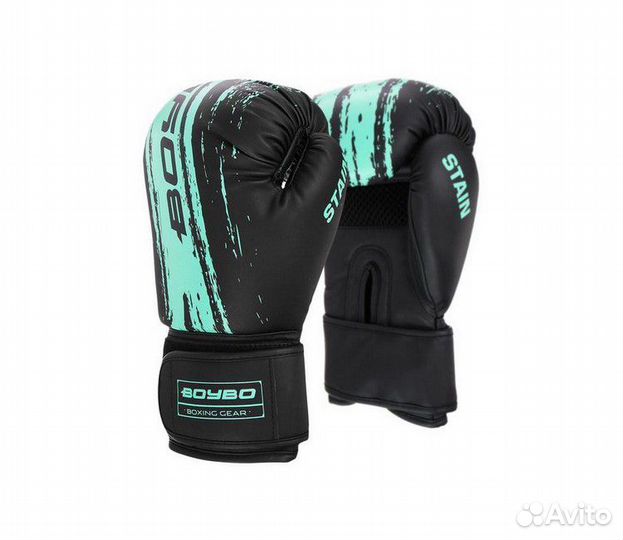 Перчатки боксерские Stain BGS322 Flex голуб 10 OZ