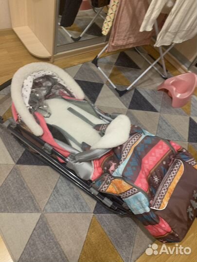 Коляска санки Nika