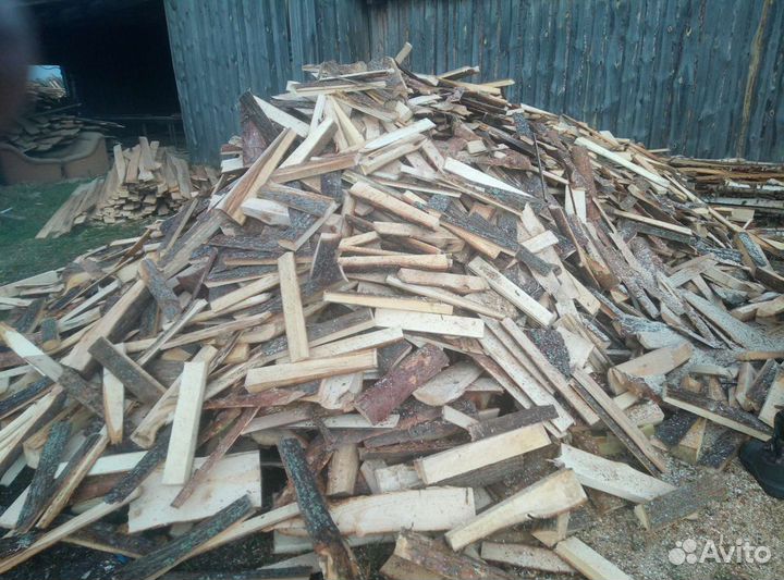 Дрова(горбыль) пиленный