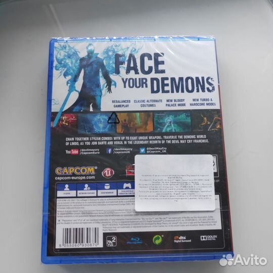 Devil may cry definitive edition PS4 новый
