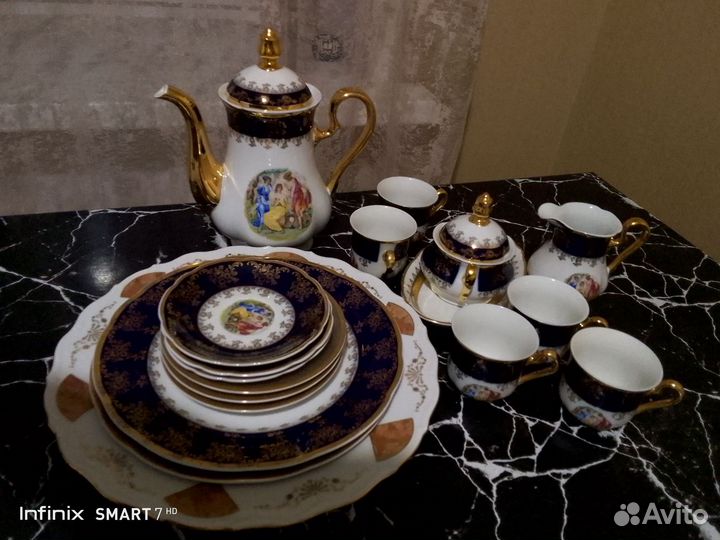 Чайный сервиз Чехословакия