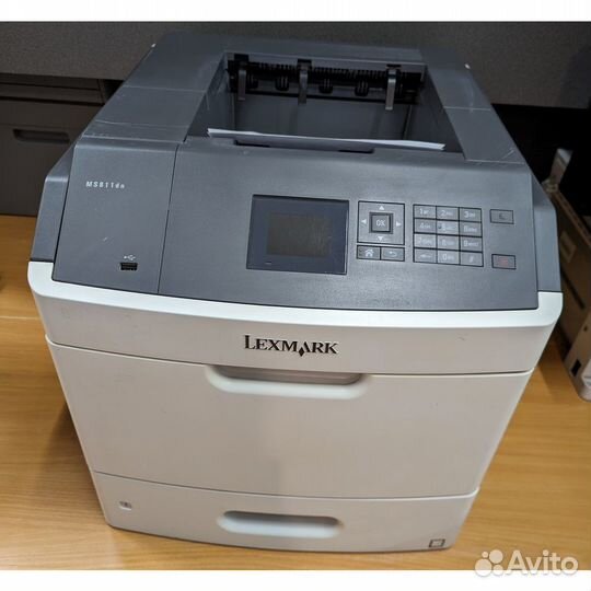 Принтер Lexmark MS811dn пробег 49935, картридж ест