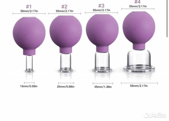 Банки для массажа лица