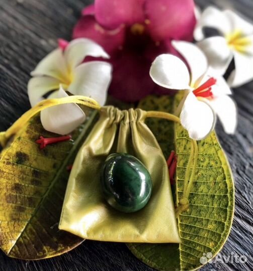 Яйцо для Йони Нефрит Розовый Кварц Обсидиан