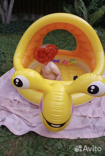 Детский надувной бассейн