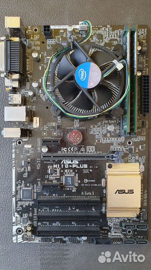 Материнская плата с процессором lga 1151