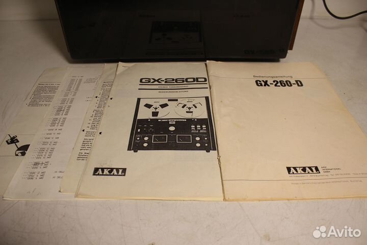 Akai GX-260D Катушечный магнитофон Japan