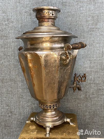 Самовар Шемариных, угольный, на дровах, царский
