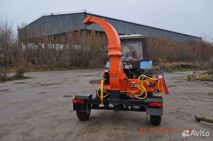 Рубительная Машина Прицепная вом трактор прм250г