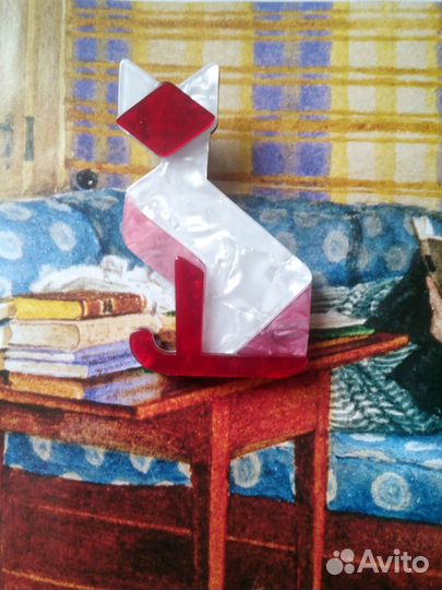 Броши акриловые