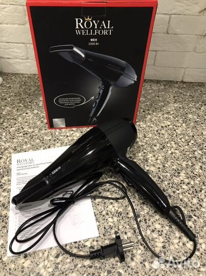 Фен новый Royal Wellfort