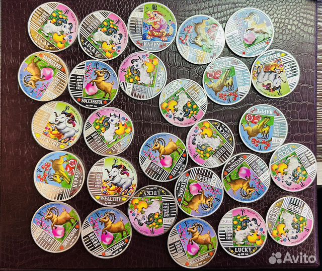 Монета конго Унция серебра 240 франков