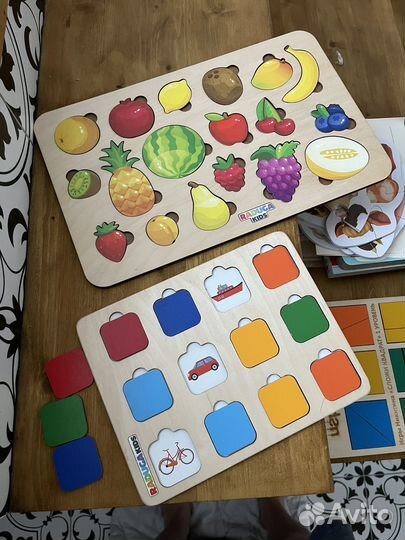 Развивающие игры по Паевской,Монтессори