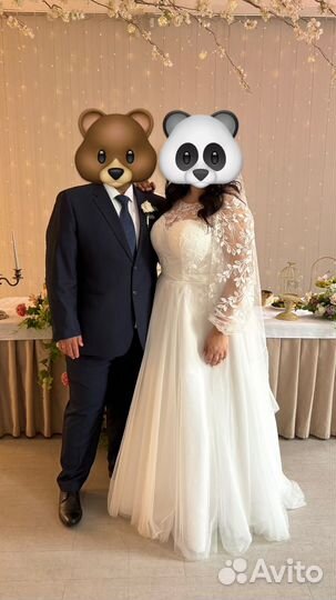 Свадебное платье 56 58 60