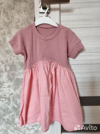 Большой пакет одежды и обуви на девочку 98/104/110