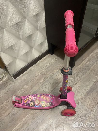 Самокат трехколесный на рост 104-116