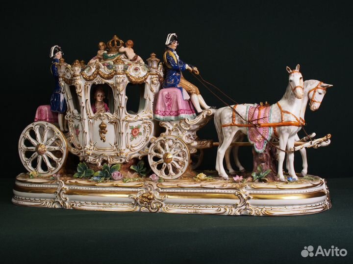 Фарфоровая карета. Италия