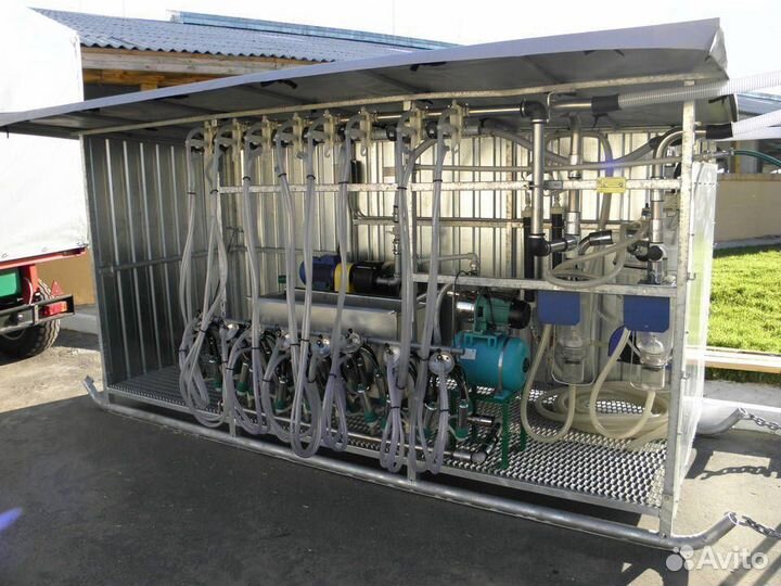 Летние лагеря для доения крс