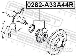 Ступица задняя (nissan maxima/cefiro A33 1998-2