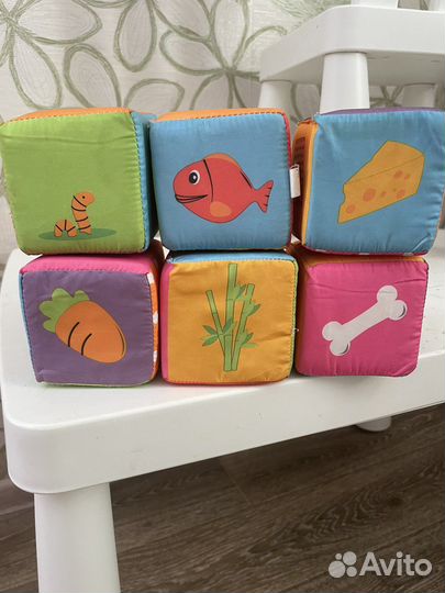 Кубик мягкие