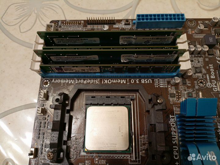 Комплект am3 (поддержка am3+)