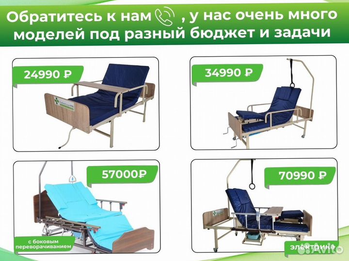 Медицинская кровать