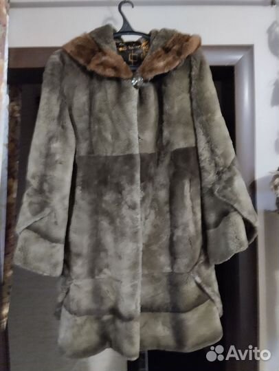 Полушубок натуральный бобёр