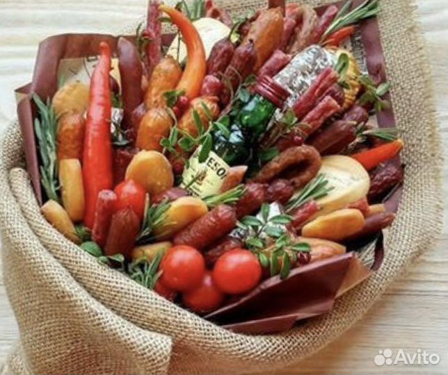 Подарки мужчинам.Съедобные букеты