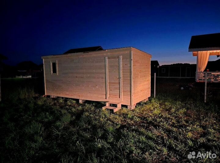 Бытовка вагончик из дерева