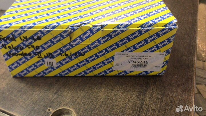 Ремень грм + комплект роликов Ford Focus/Fusion/Fi