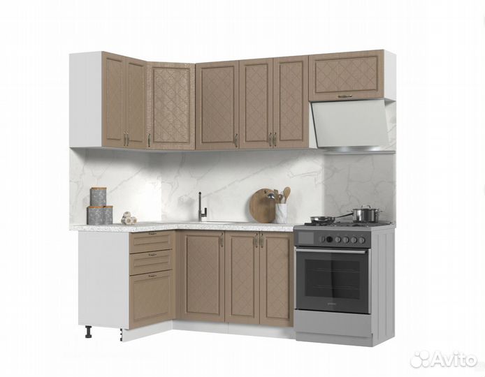 Кухня Модена 1,20*2,20 Угловая