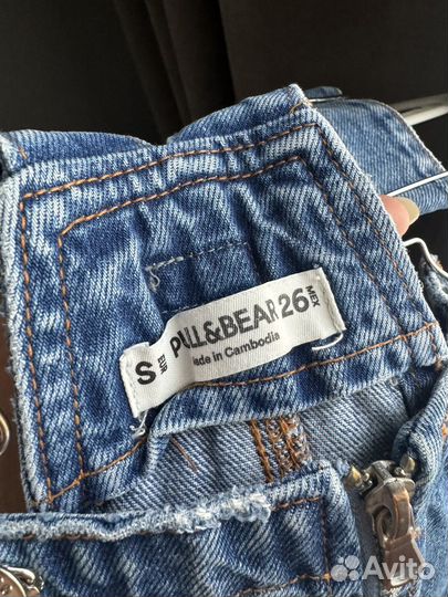Джинсовый сарафан pull&bear