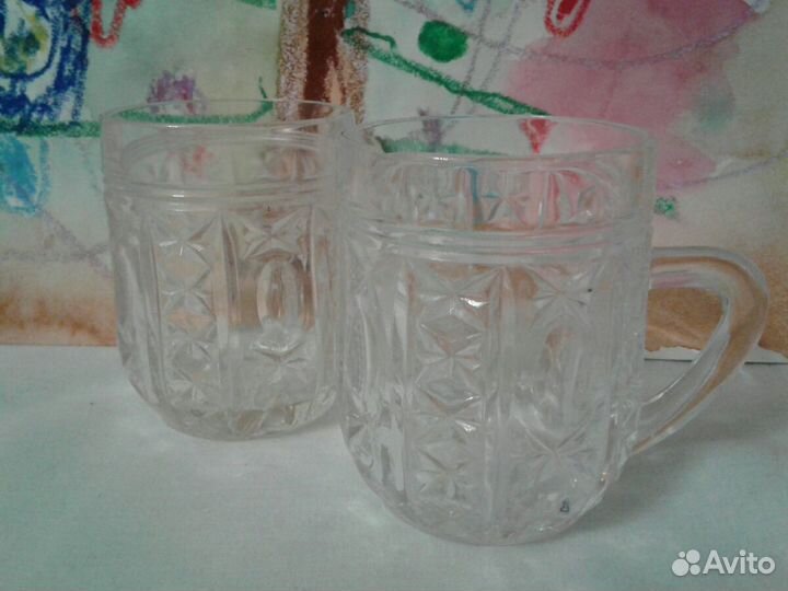 Бокалы Bohemia кружка хрусталь СССР Чехия