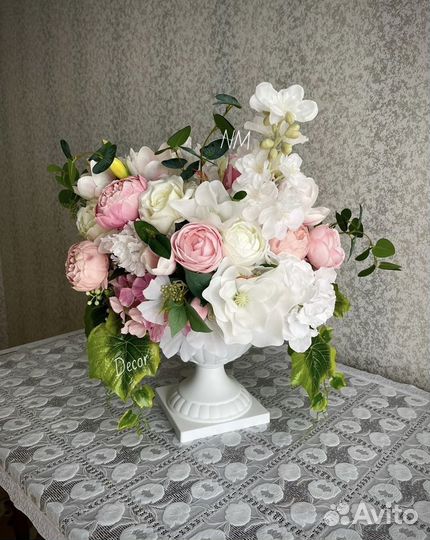 Воздушная интерьерная ваза-премиум