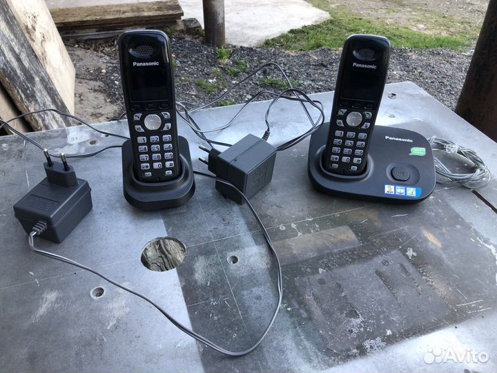 Радиотелефон panasonic 2 трубки